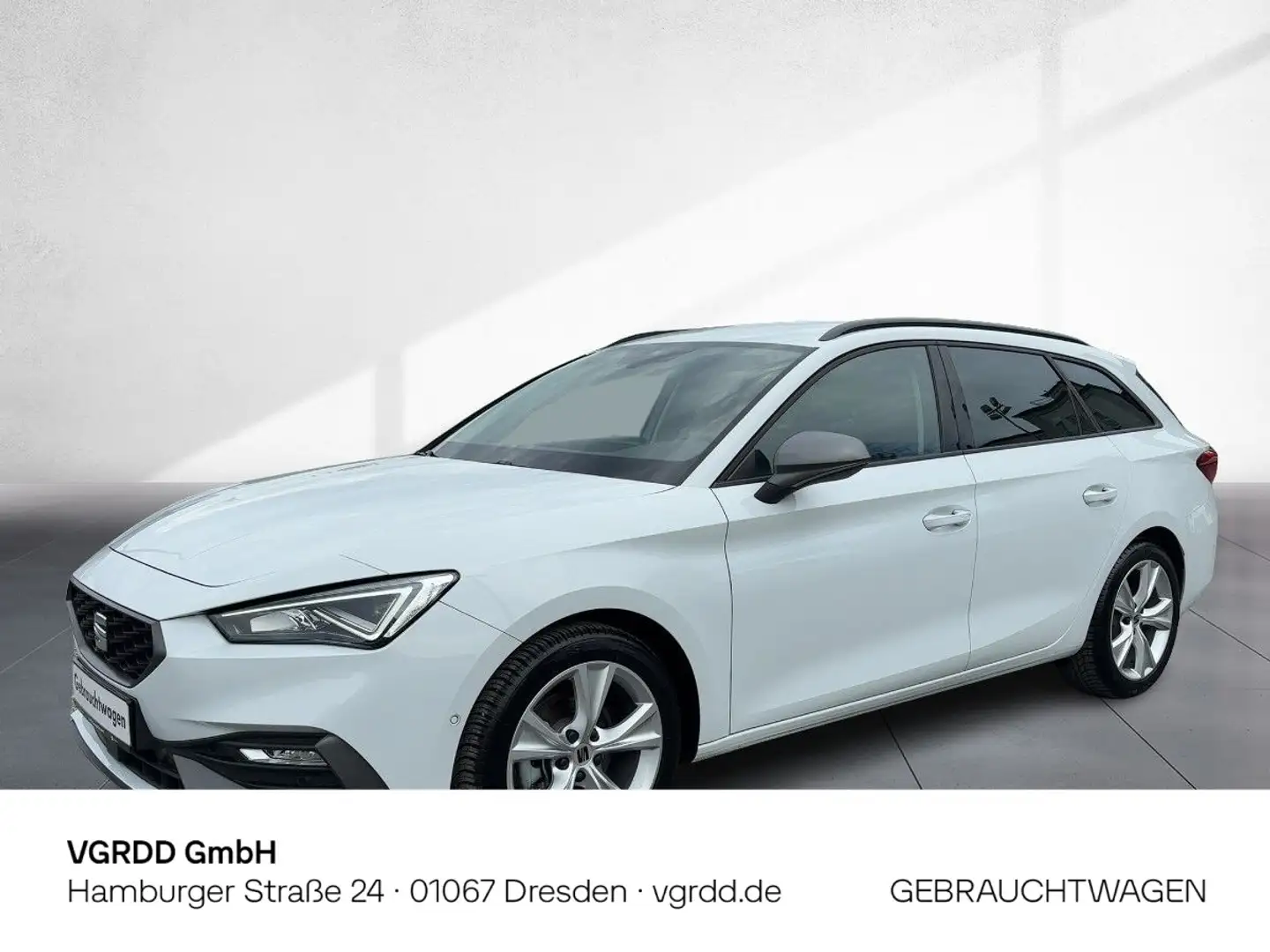 SEAT Leon Sportstourer FR 1.5 eTSI DSG LED KAM TRAVEL Weiß - 1