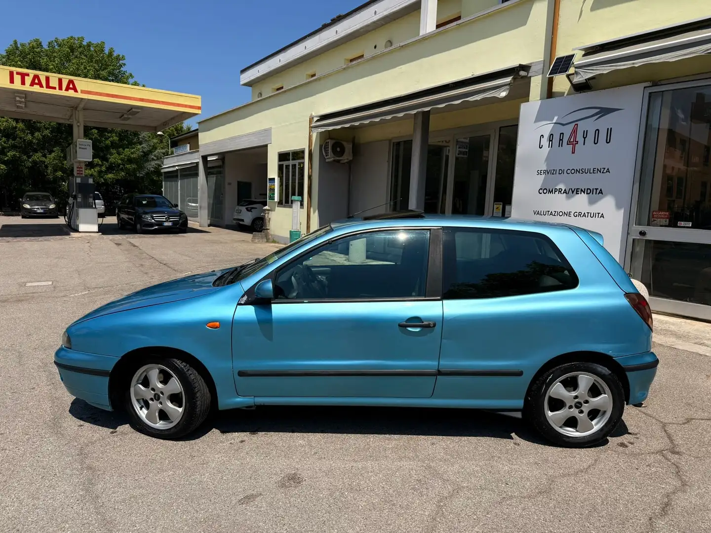 Fiat Bravo Bravo 1.8 16v GT, TETTO APRIBILE, CLIMA AUTOMATICO Blauw - 2