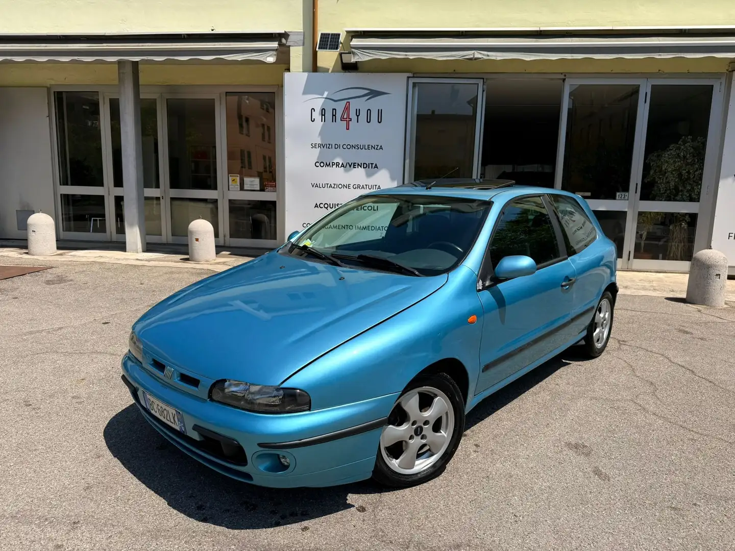 Fiat Bravo Bravo 1.8 16v GT, TETTO APRIBILE, CLIMA AUTOMATICO Blauw - 1