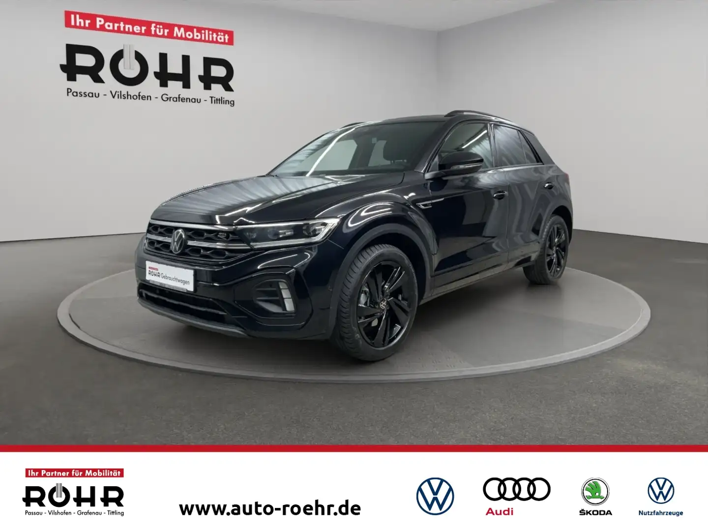 Volkswagen T-Roc R-Line (AHK.Rückfahrkamera.Navi) 1.5 TSI Schwarz - 1