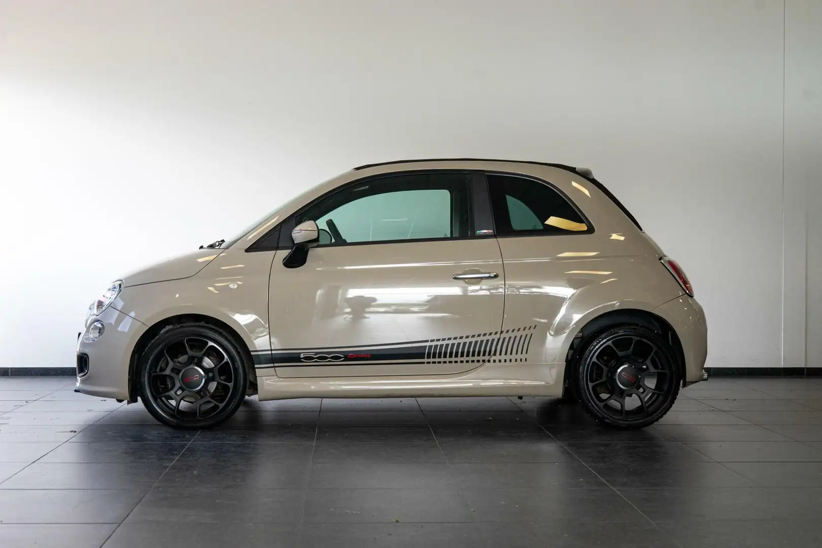 Fiat 500C 0.9 TwinAir Turbo 80PK Cappuccino Sport Brown - 2