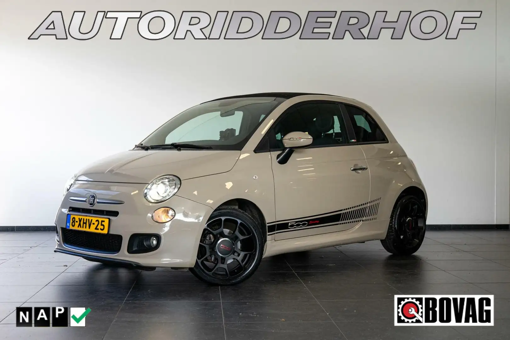 Fiat 500C 0.9 TwinAir Turbo 80PK Cappuccino Sport Brown - 1