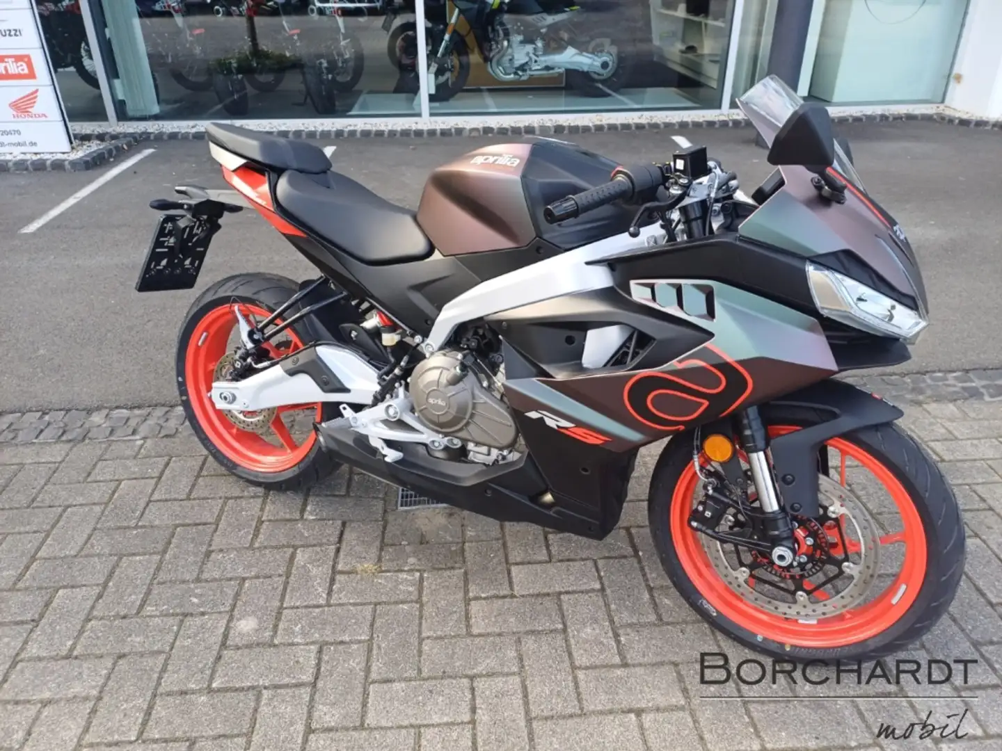 Aprilia RS 457 *E5+*48 PS*A2*Schwarz* Fekete - 2