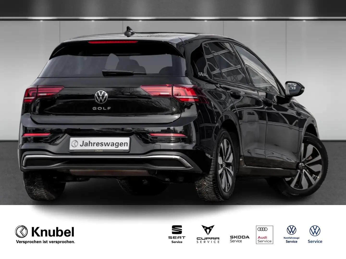 Volkswagen Golf VIII GOAL 2.0 TDI DSG LED+ Navi AHK TravelAss. Schwarz - 2