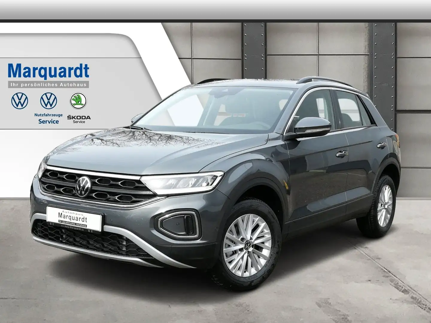 Volkswagen T-Roc 1.5 TSI DSG Navi AHK LED ACC Kamera Szürke - 1