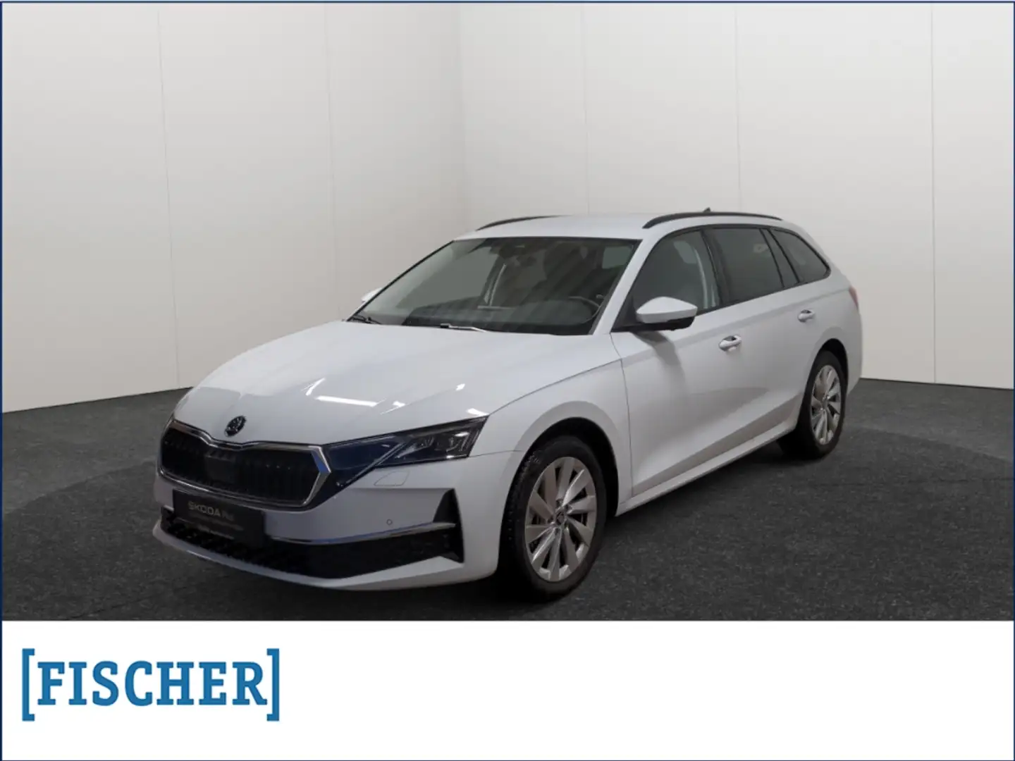Skoda Octavia Combi 1.5 eTSI DSG Selection LED Navi SHZ GRA PDC Weiß - 1