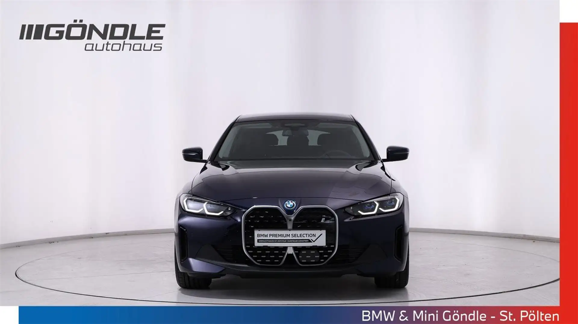 BMW i4 eDrive40 Gran Coupé Bleu - 2