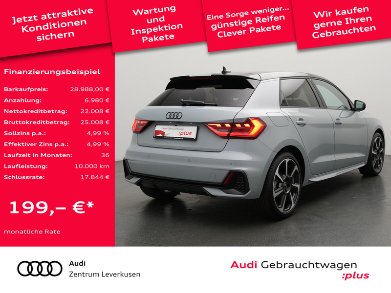 Audi A1 S line VIRT NAVI SHZ KAM LED PDC — photo 2