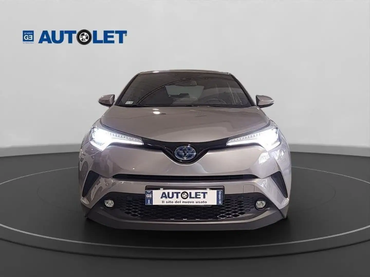 Toyota C-HR I 2016 1.8h Lounge 2wd e-cvt my18 Grigio - 2