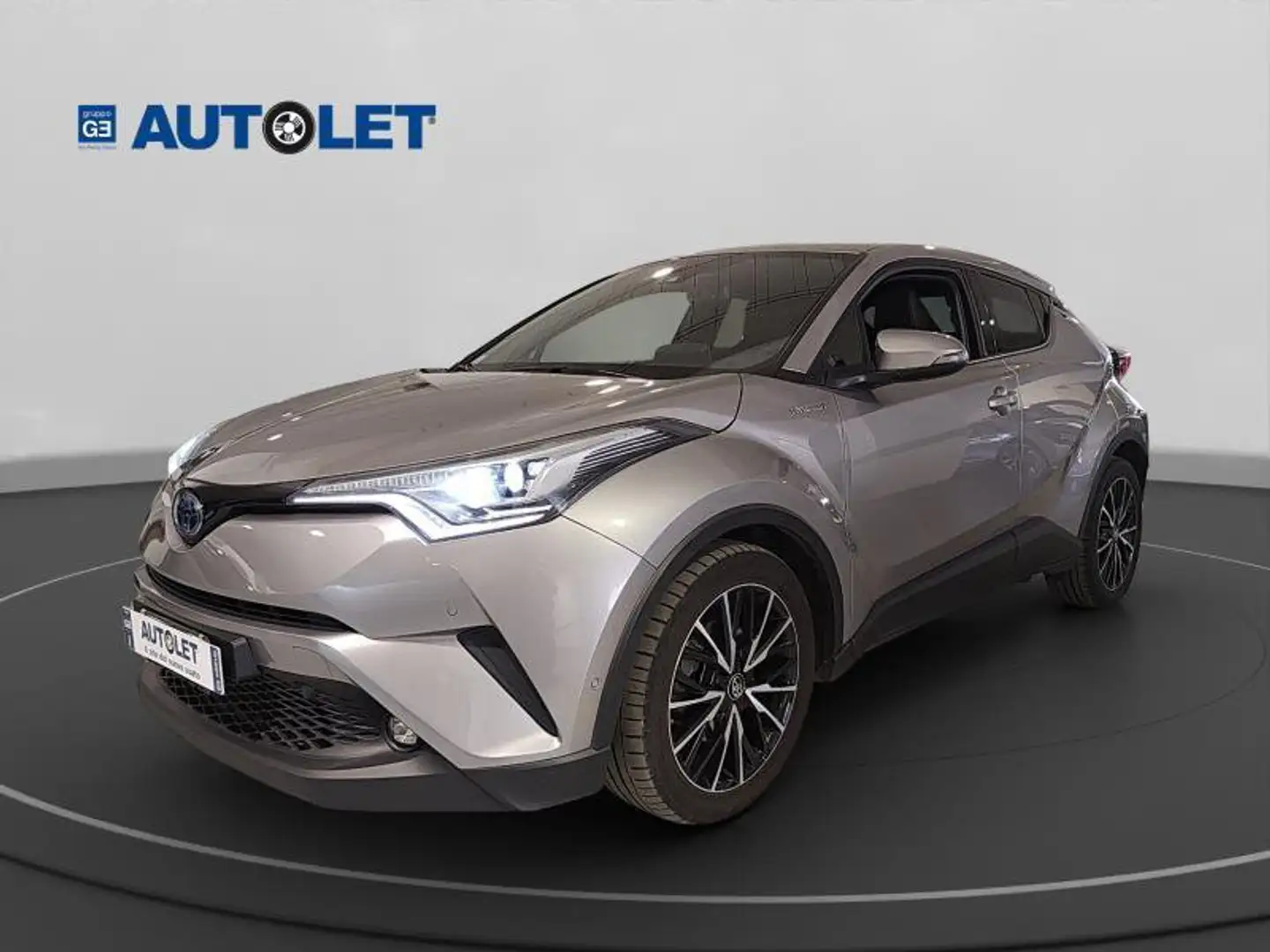 Toyota C-HR I 2016 1.8h Lounge 2wd e-cvt my18 Grigio - 1