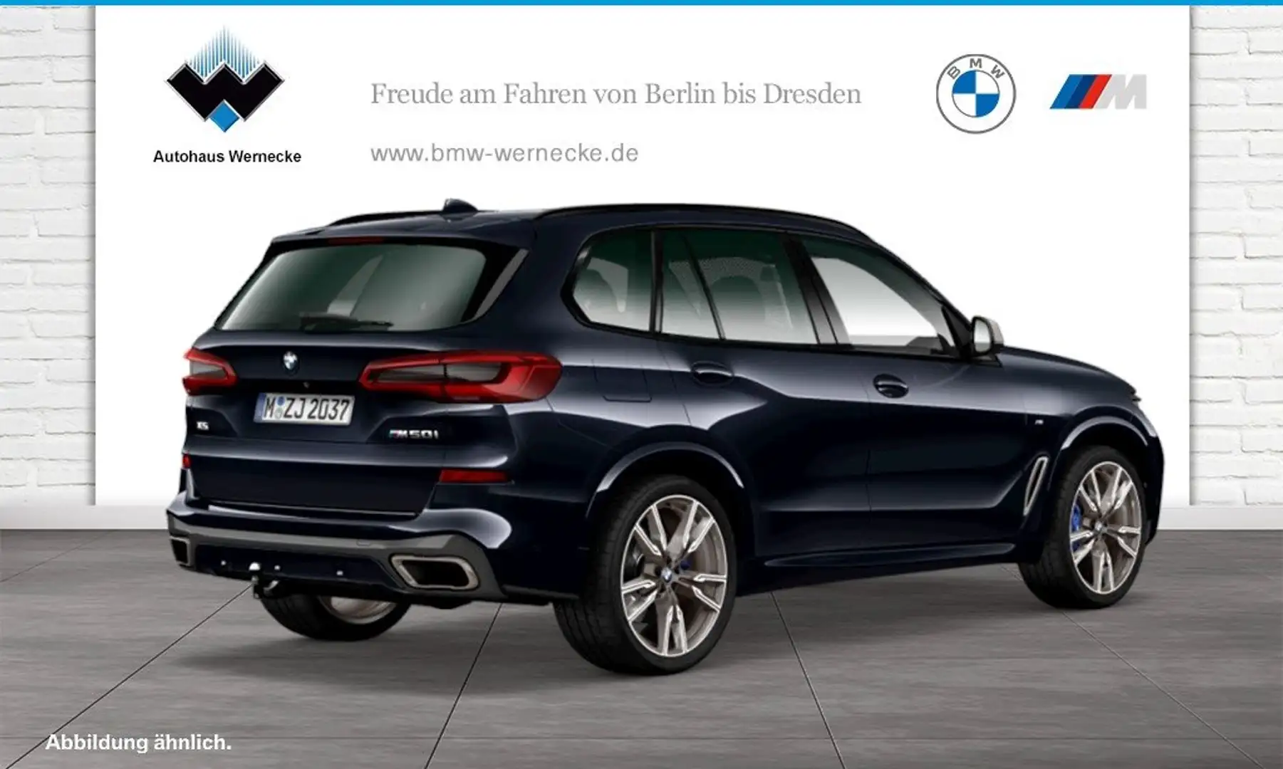BMW X5 M 50i Head-Up HK HiFi DAB Aktivlenkung WLAN Noir - 2