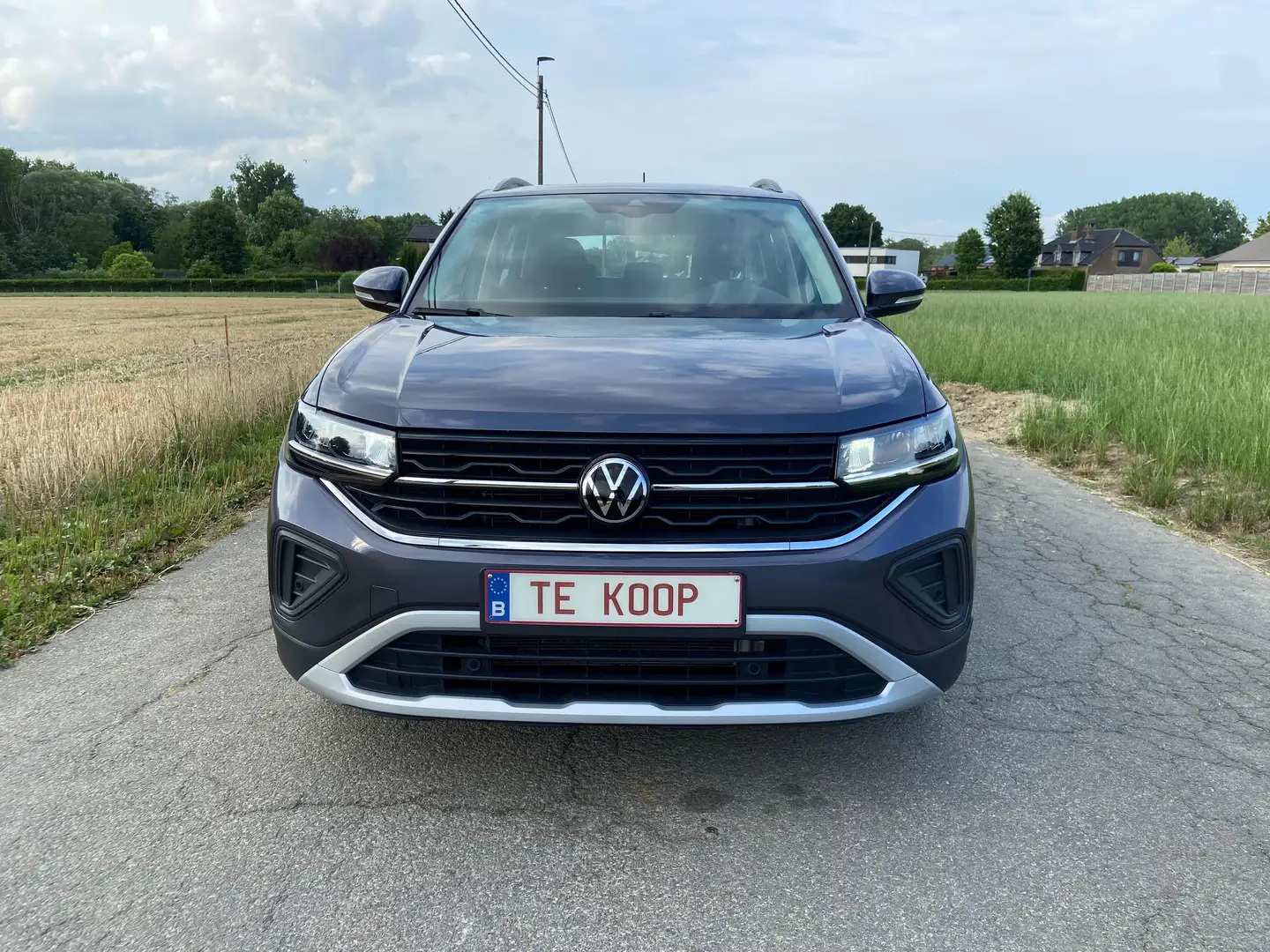 Volkswagen T-Cross T-Cross 1.0 TSI DSG Life*LED*Camera*Navi via APP* Gris - 2