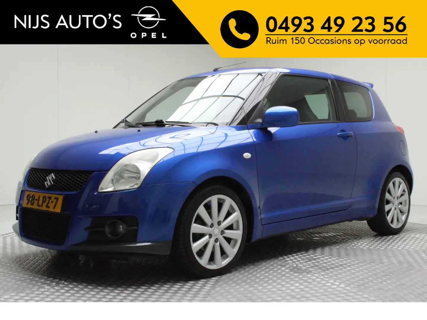 Suzuki Swift 1.6 Sport | Incl. nw APK | climate control | andro Azul - 1