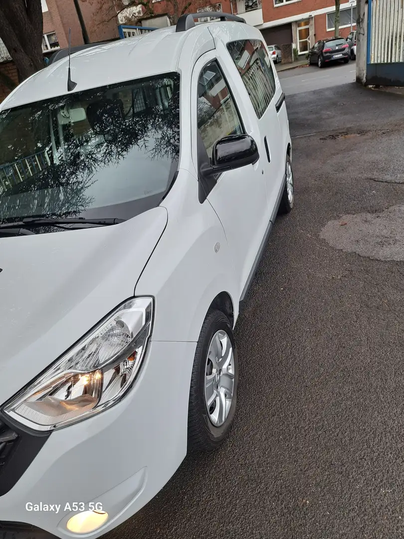 Dacia Dokker Comfort,1,6 LPG, TÜV Neu, Navi,Kamera,PDC,Klima Weiß - 2