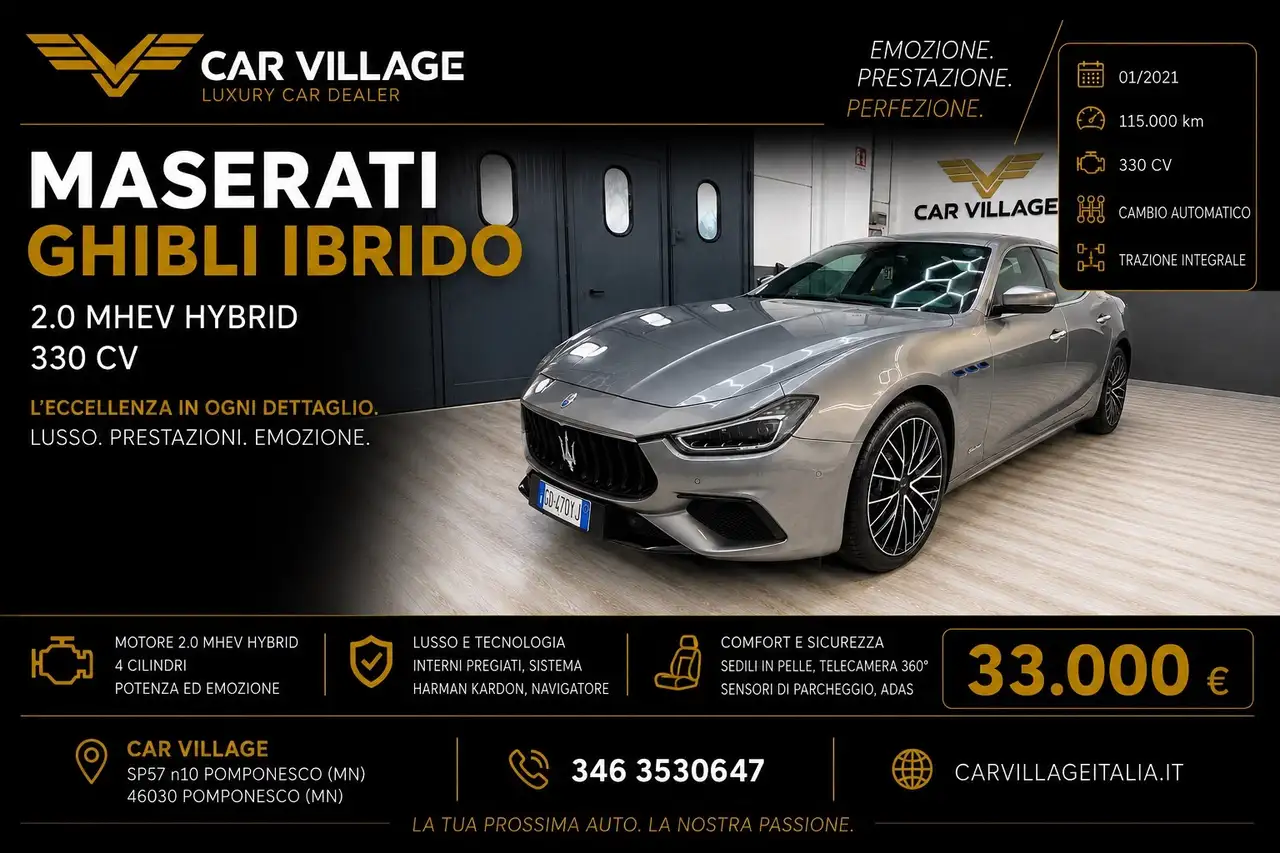 Maserati Ghibli 2021