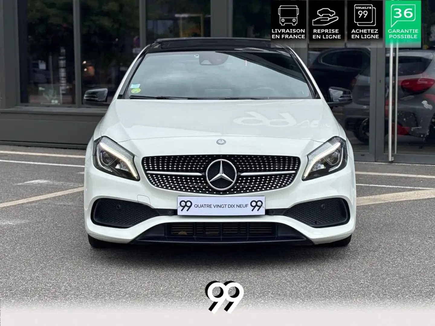 Mercedes-Benz A 180 180 d - BV 7G-DCT Fascination Bianco - 2