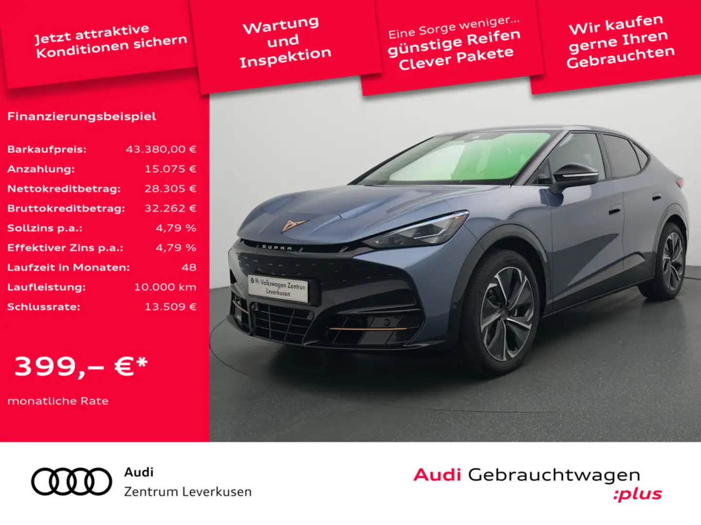 CUPRA Tavascan VZ 4Drive MATRIX ACC DCC KAM NAV SHZ Schwarz - 1