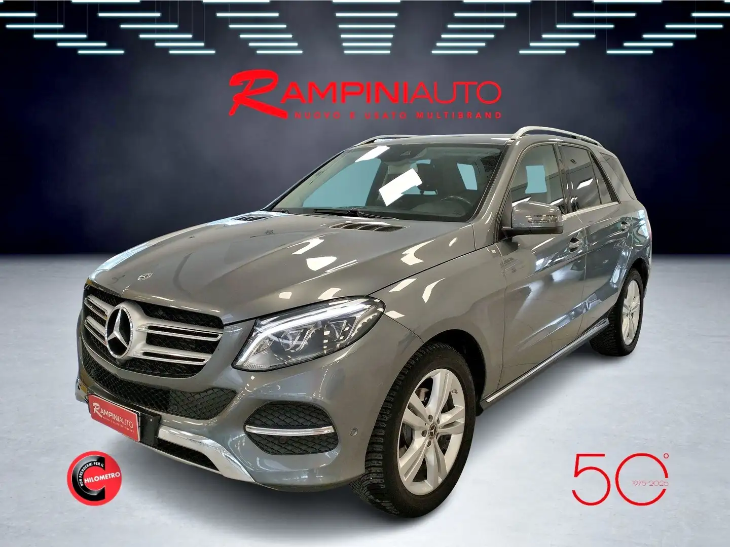 Mercedes-Benz GLE 250 d 4Matic Automatic 204 Cv Pronta Consegna Сірий - 2