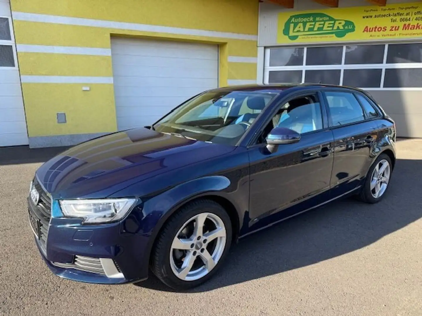Audi A3 SPORTBACK 30 TDI sport - nur 71200km TOP! Bleu - 1
