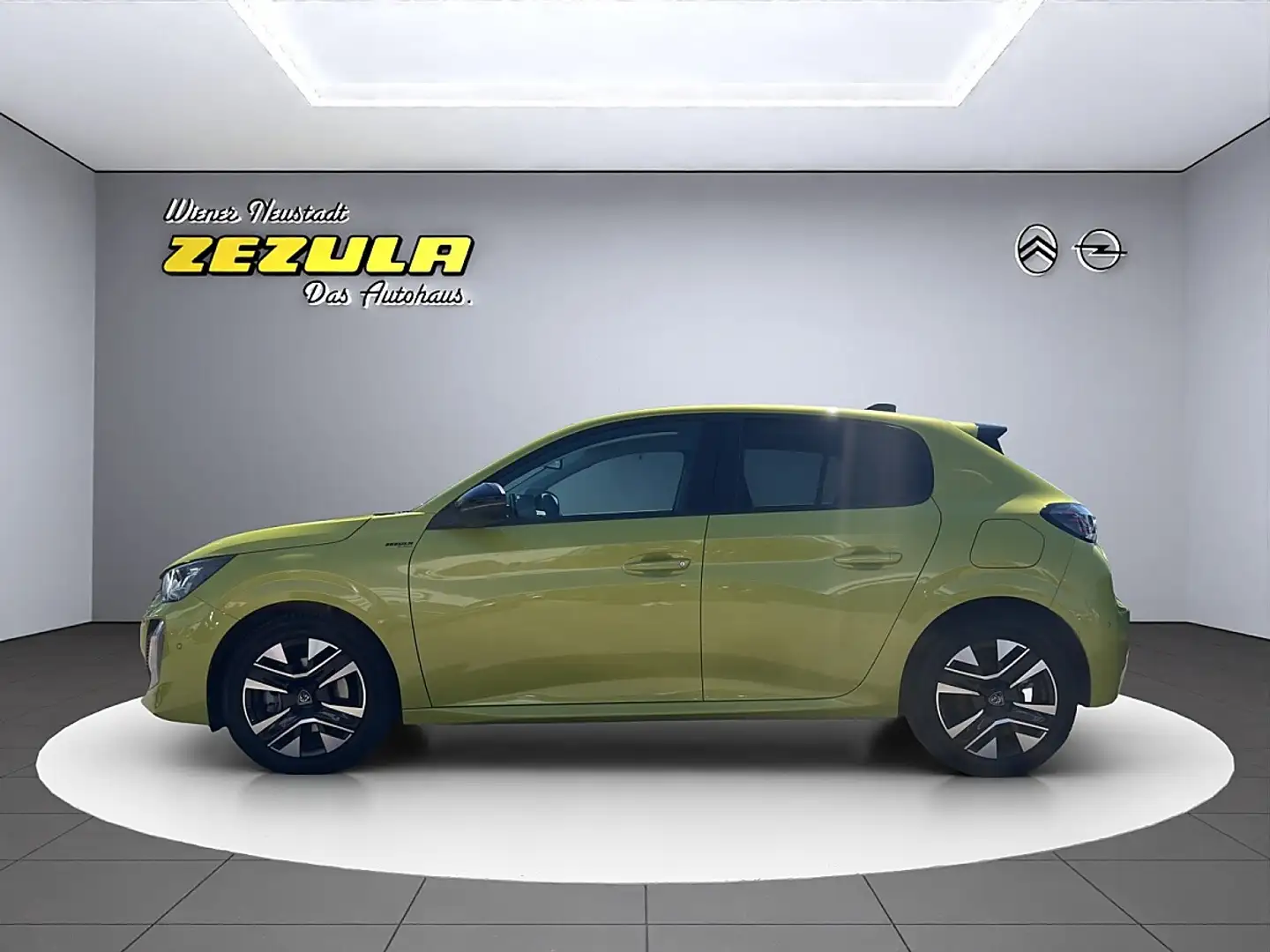 Peugeot 208 Allure 1,2 PureTech 82 Gelb - 2
