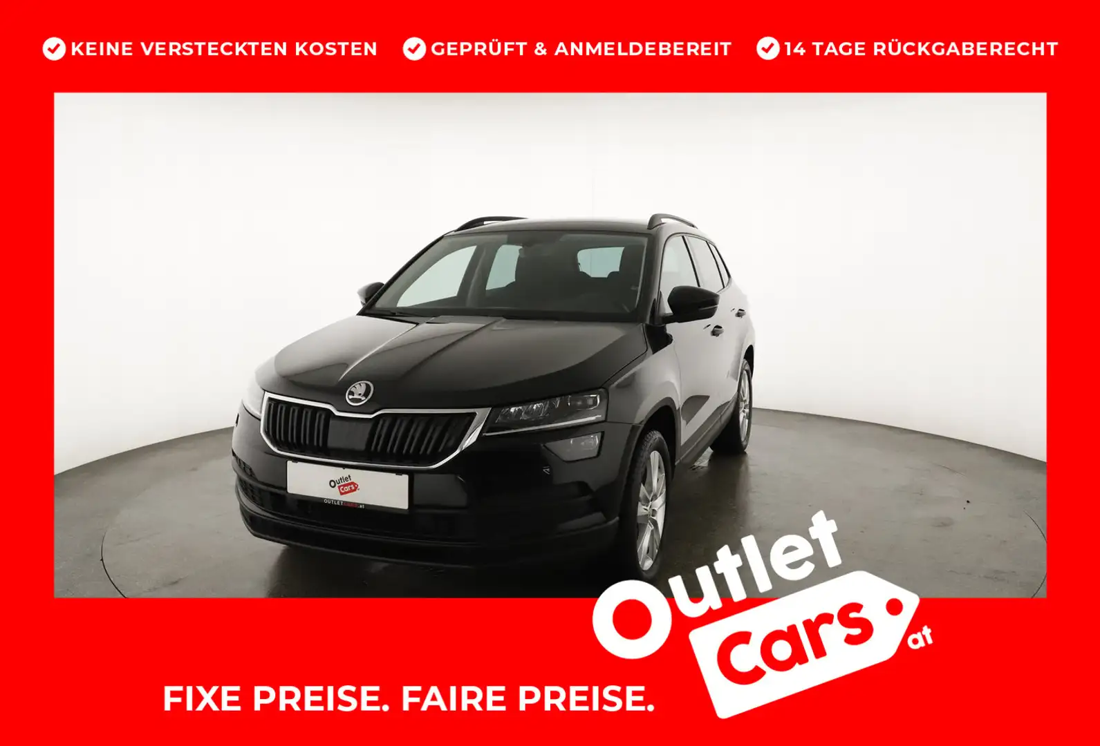 Skoda Karoq 4x4 Style SC TDI DSG Schwarz - 1