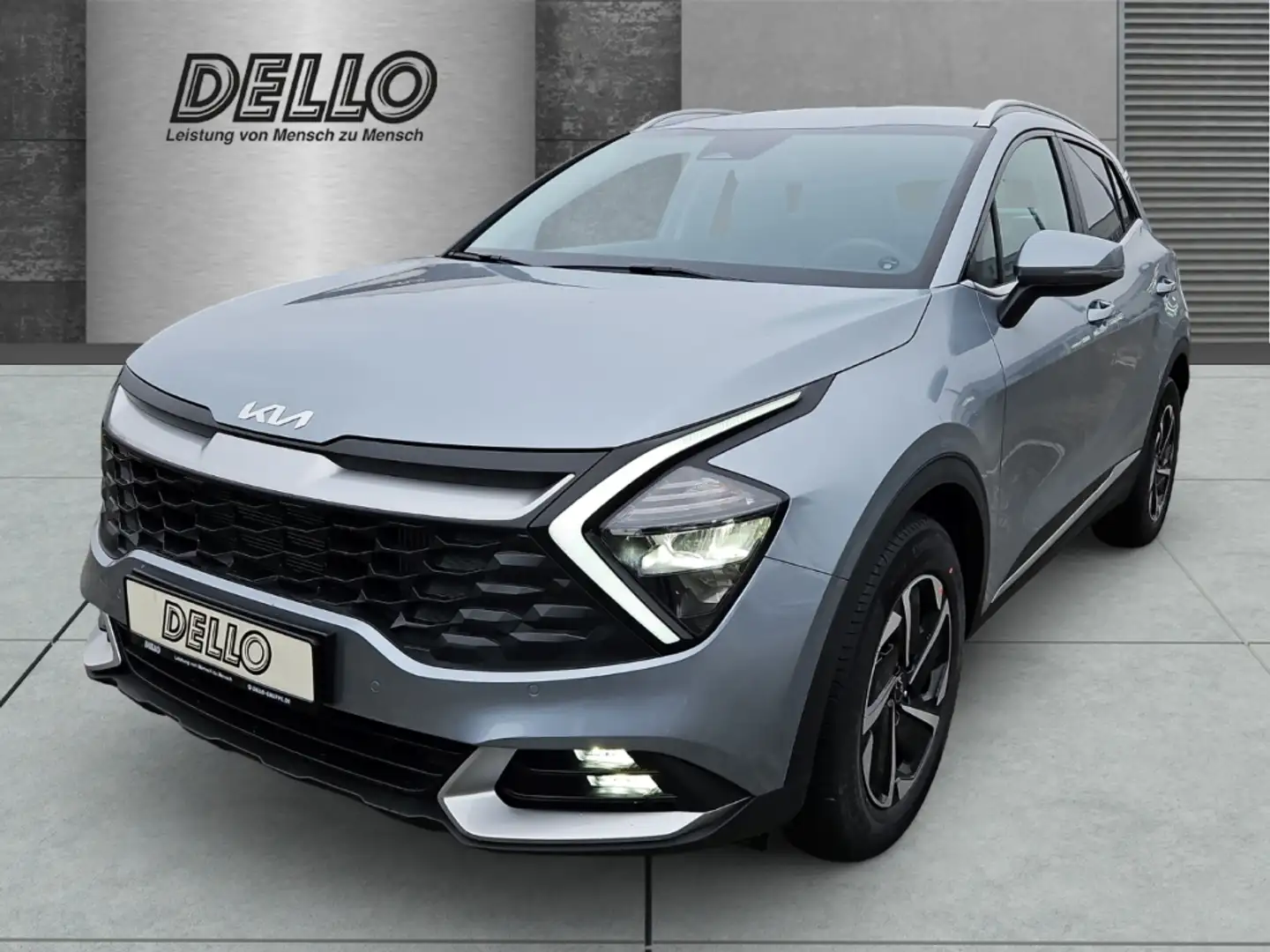 Kia Sportage 1.6T Vision + Komfort Navi LED Kamera SHZ+LHZ digi Plateado - 1
