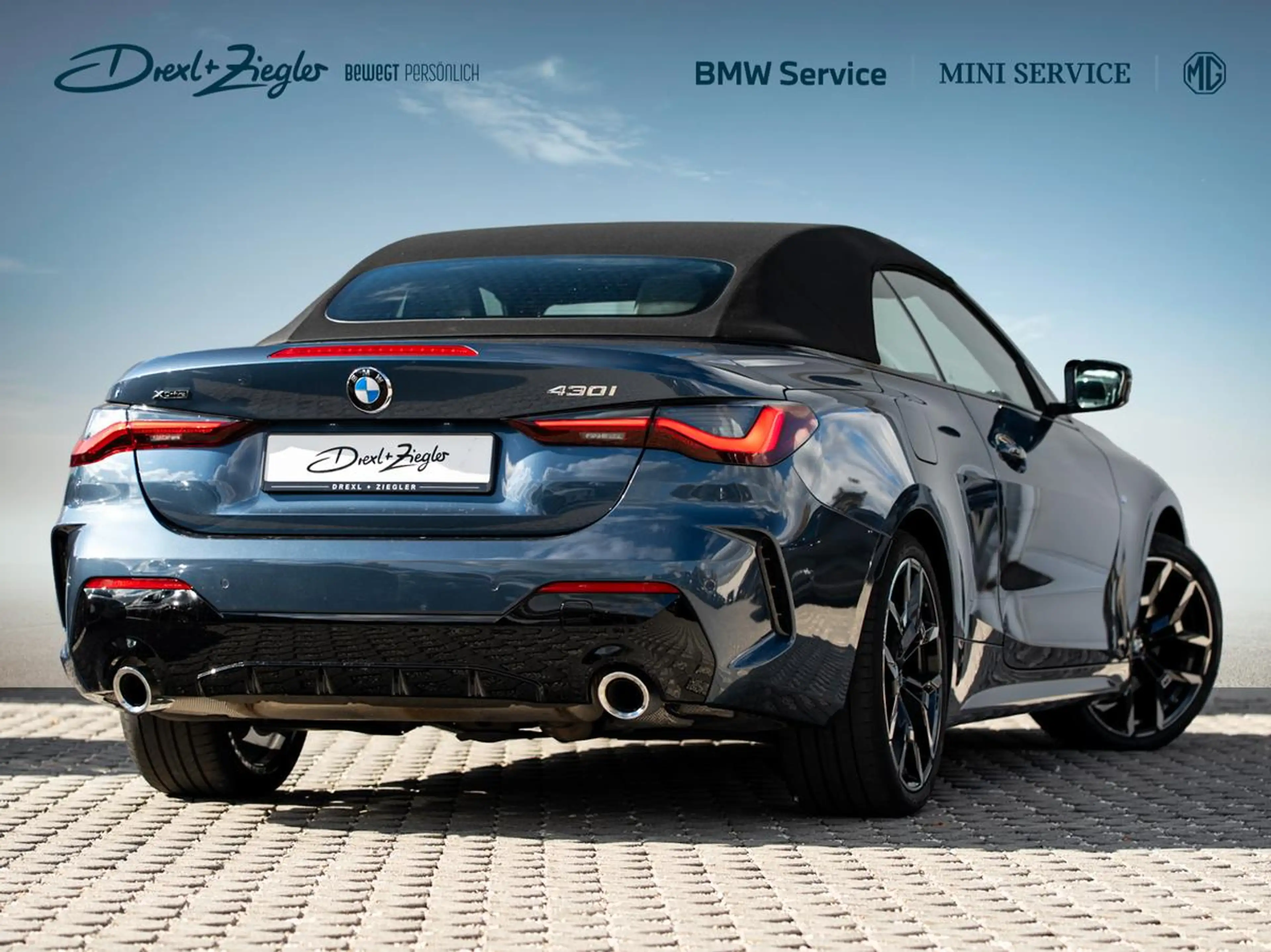 BMW 430 i xDrive Cabrio M-Sport 19 HuD ACC H&K KoZg — photo 3