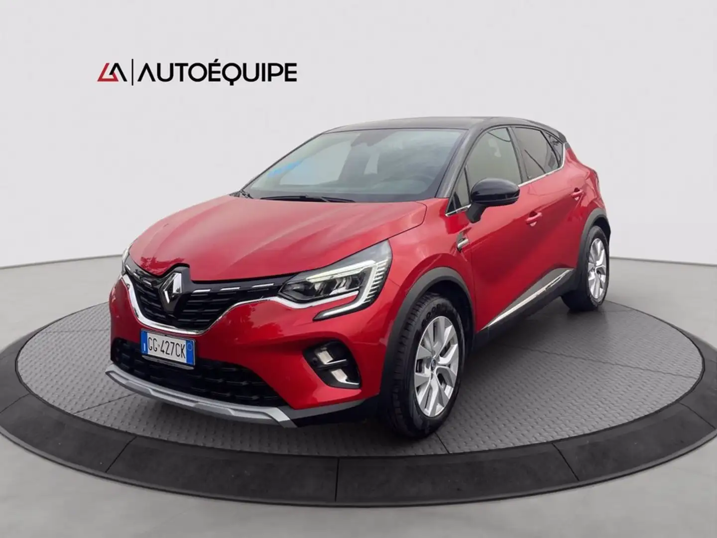 Renault Captur 1.6 E-Tech hybrid Intens 145cv auto Red - 1