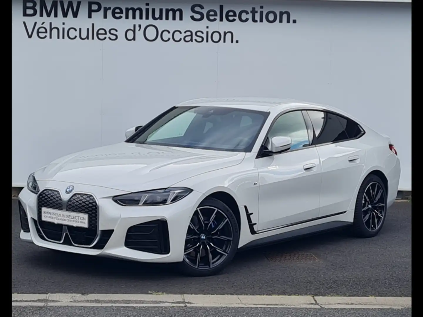 BMW i4 xDrive40 401ch M Sport Blanc - 1