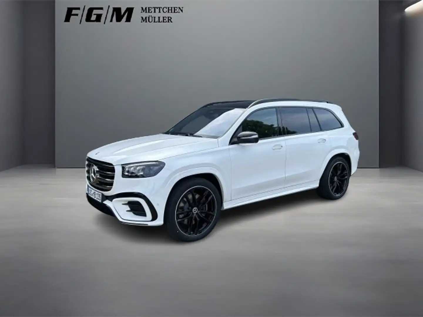Mercedes-Benz GLS 450 d 4Matic  AMG Line +MBUX+Wide+Pano+AHK Weiß - 1