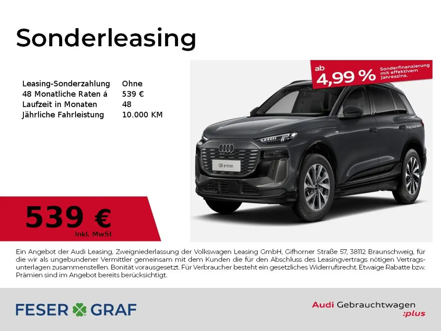 Audi Q6 e-tron e-tron S-line,LED+,Kamera,ACC,Tech Grau - 1