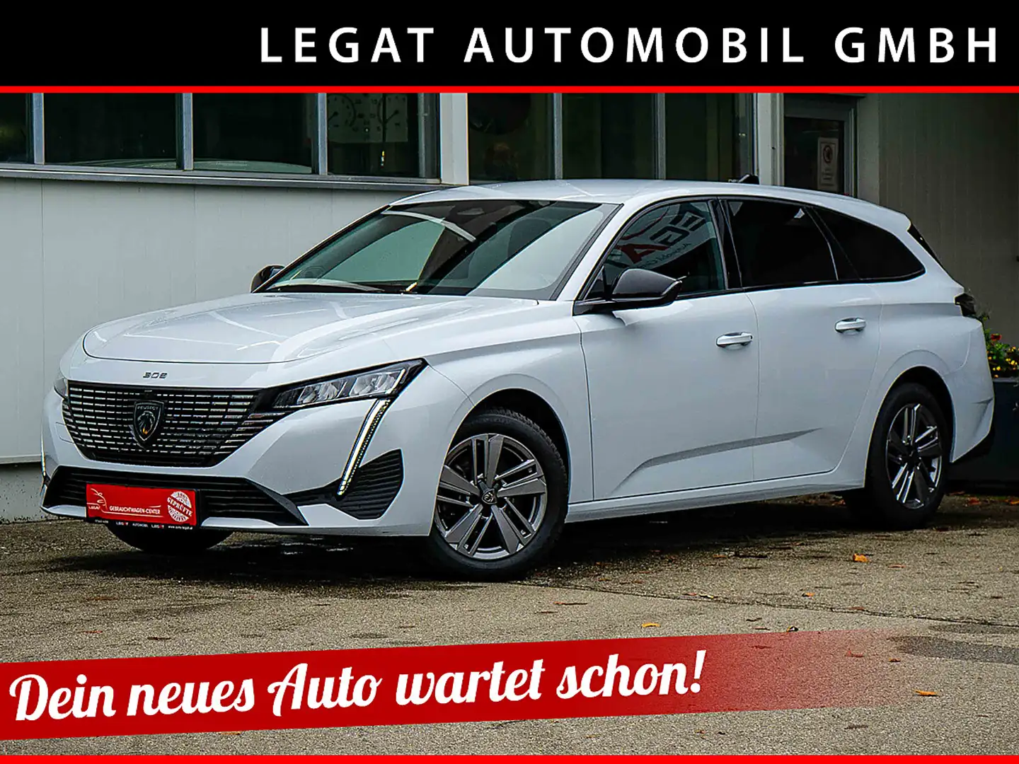 Peugeot 308 SW BHDI 130 S&S EAT8 Allure *FRONTSCHE-HEIZUNG*... Weiß - 1