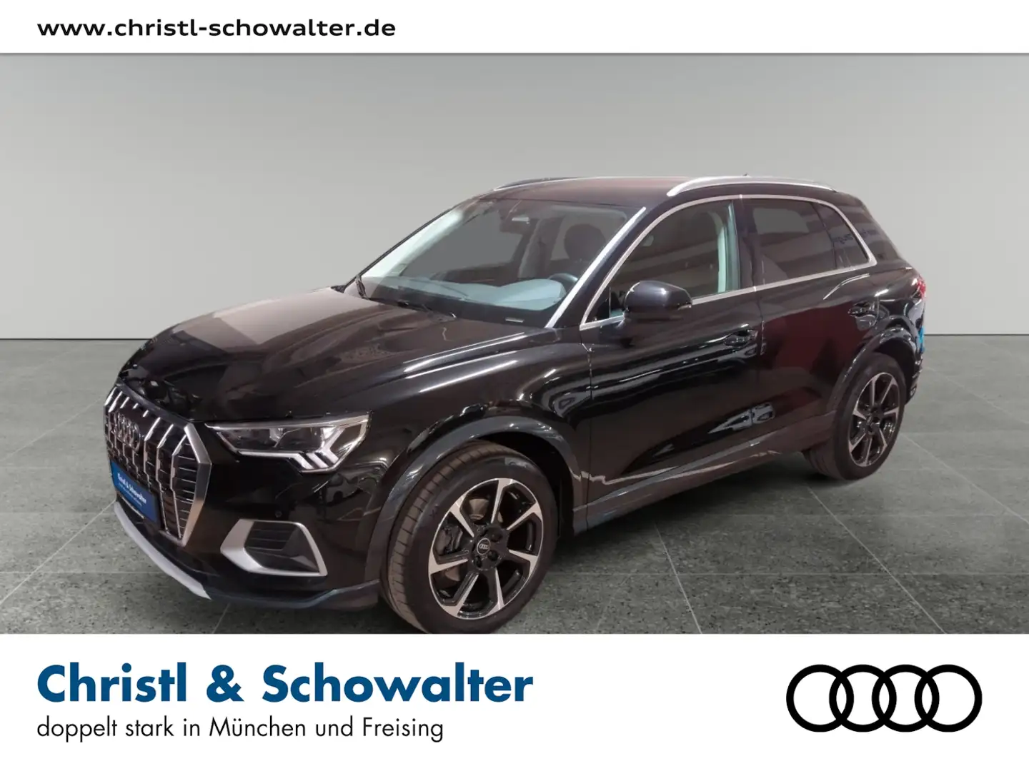 Audi Q3 35 TDI S tronic advanced AHK LED NAVI Noir - 1