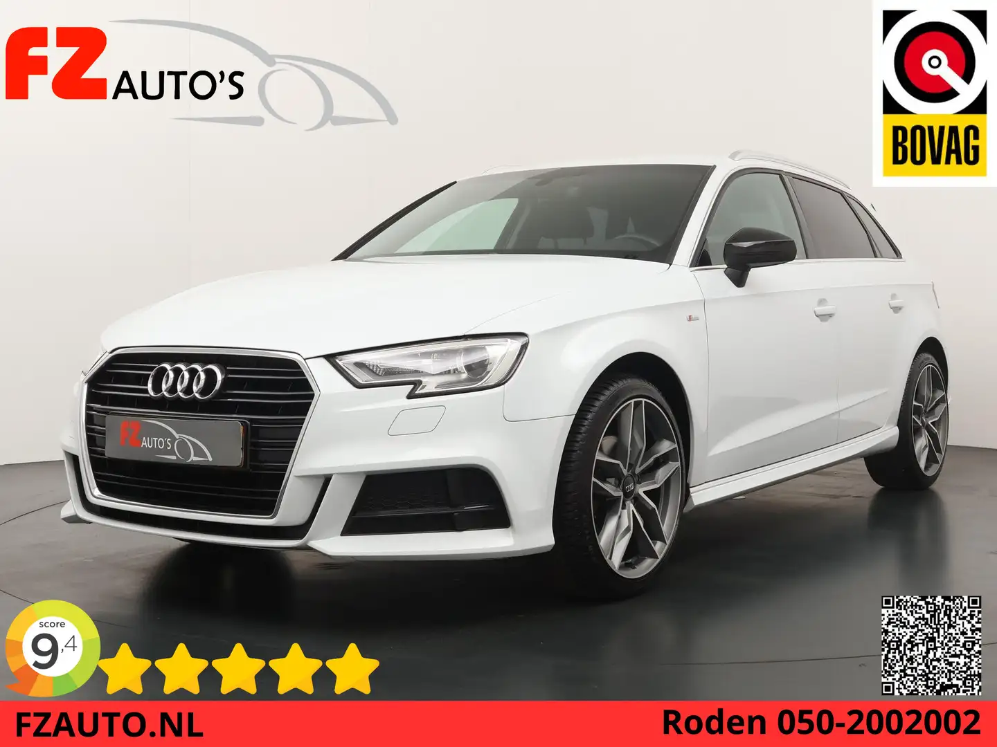 Audi A3 Sportback 1.0 TFSI Design Pro Line Plus - Parkeers Weiß - 1