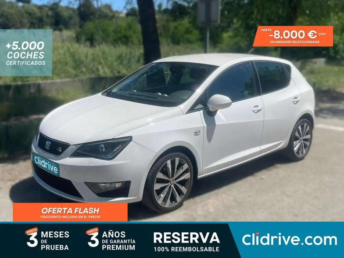 SEAT Ibiza 1.4 TDI 105cv FR Blanco - 1