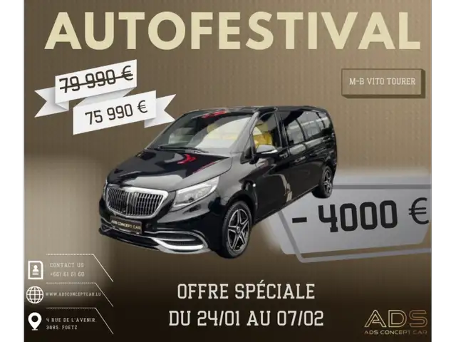 Mercedes-Benz Vito Vito Tourer CDI extra-long propulsion