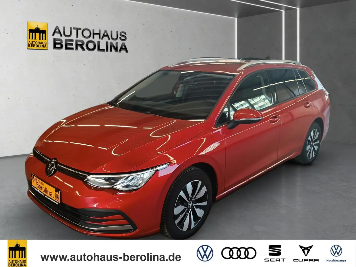 Volkswagen Golf Variant Golf VIII Variant 1.0 eTSI Move DSG *ACC*PDC* Rouge - 2