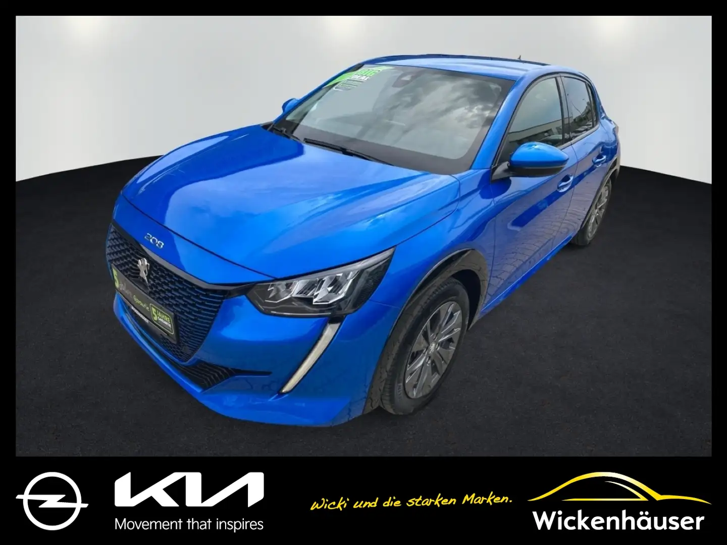 Peugeot 208 e- 136 Allure Pack Navi Kamera LED SHZ Blau - 1