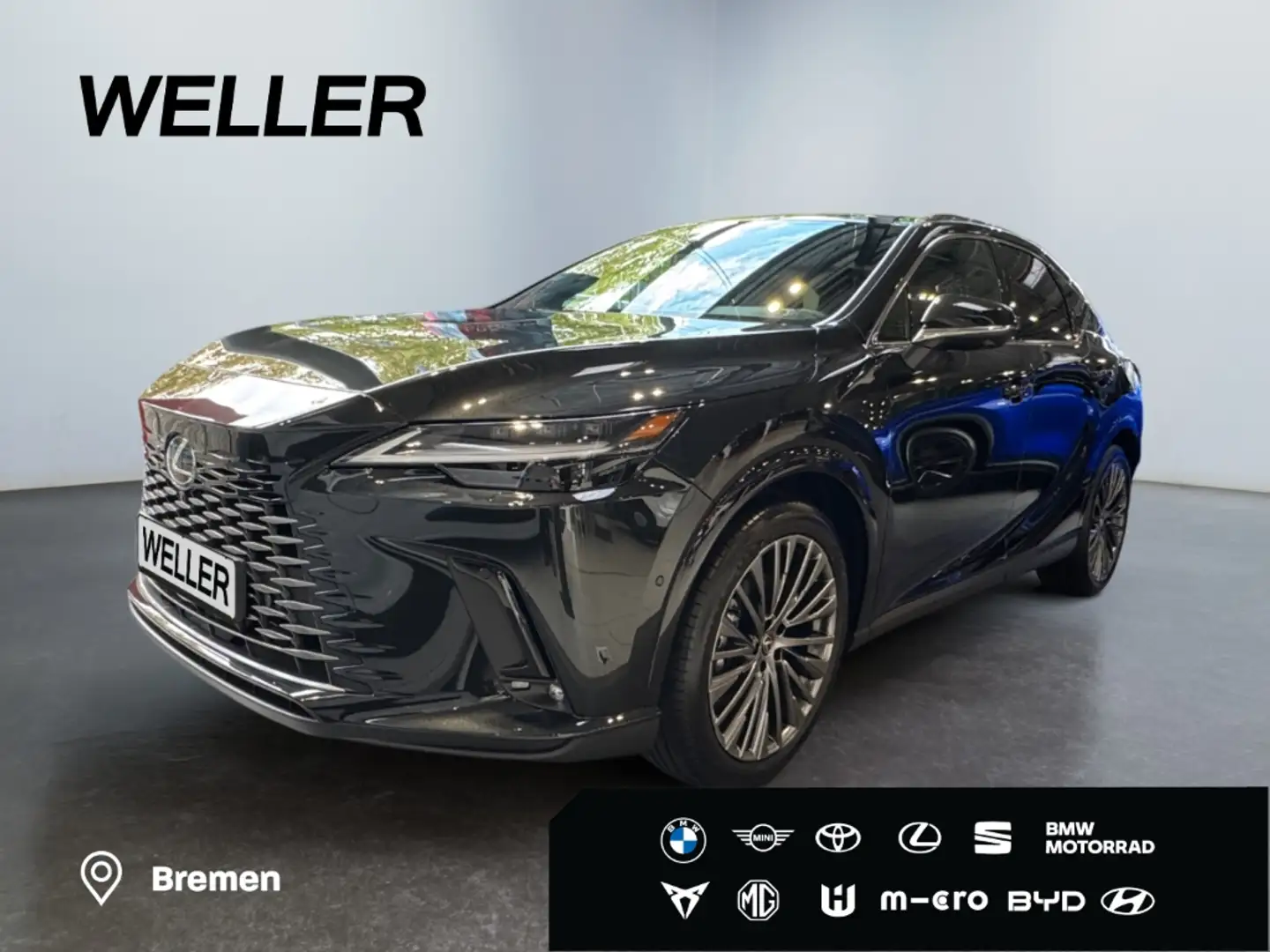 Lexus RX 450h + (Plug-in-Hybrid) Luxury *LED*360°*Pano* Negru - 1