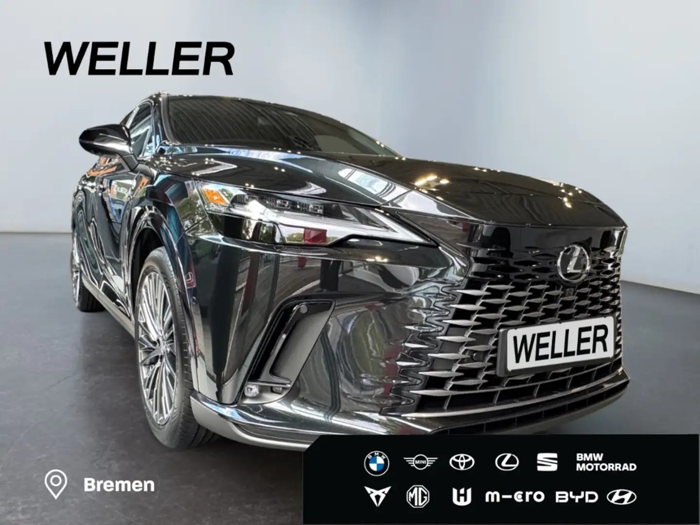 Lexus RX 450h + (Plug-in-Hybrid) Luxury *LED*360°*Pano* Negru - 2