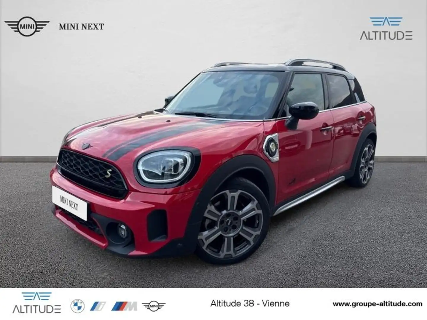 MINI Countryman C Cooper SE 125ch + 95ch Edition Premium Plus ALL4 BVA6 Rouge - 1