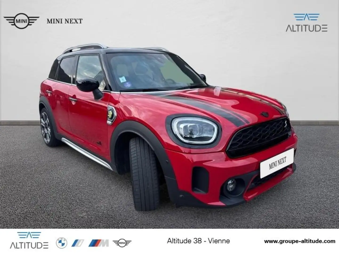 MINI Countryman C Cooper SE 125ch + 95ch Edition Premium Plus ALL4 BVA6 Rouge - 2