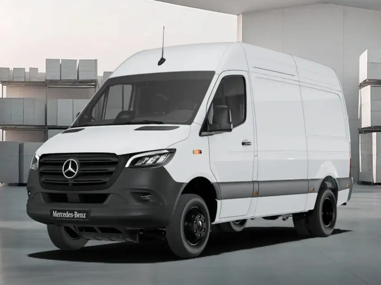 Mercedes-Benz Sprinter 319 CDI F37/35 auto 4X4 PRO Bílá - 1