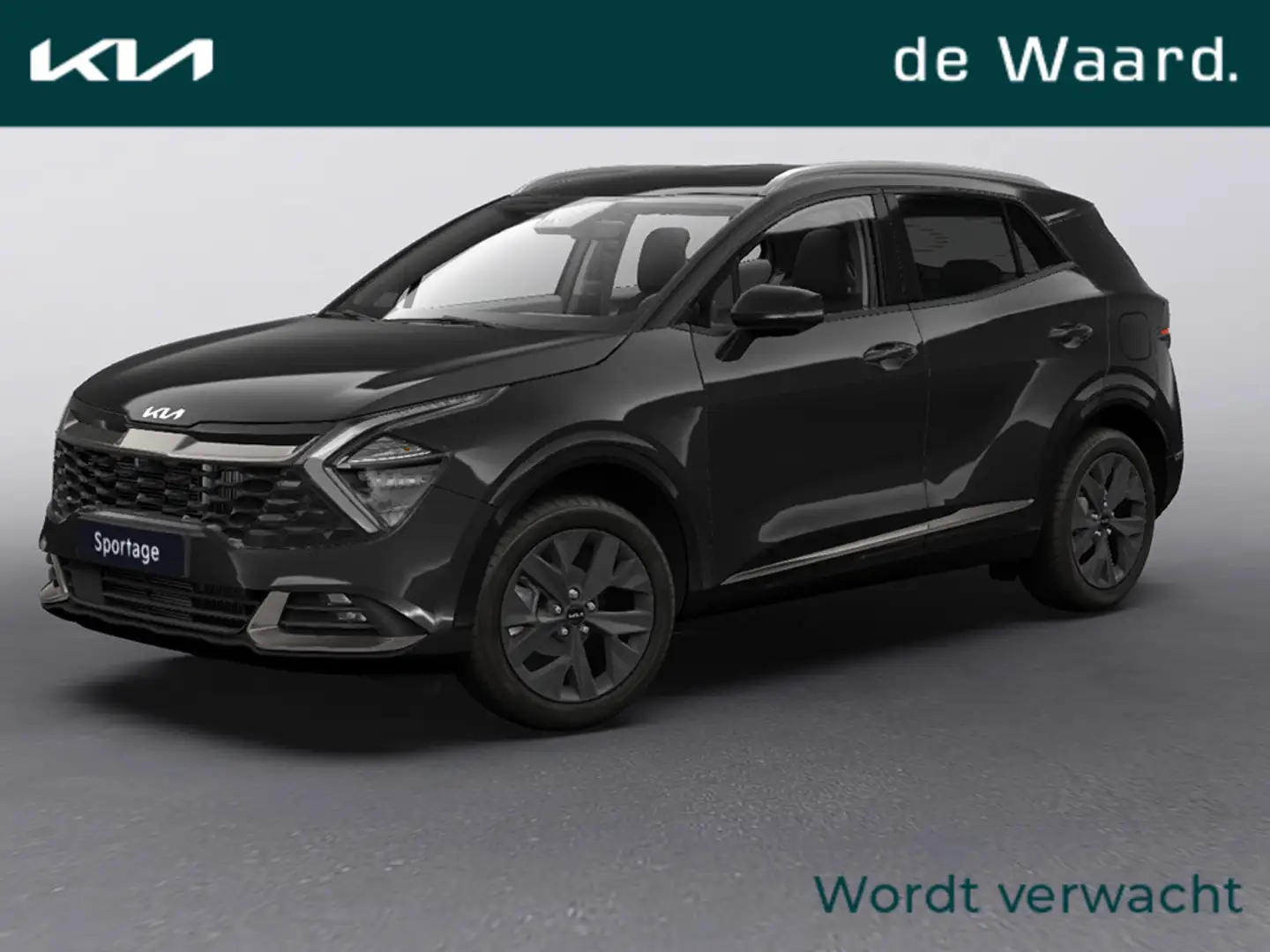Kia Sportage 1.6 T-GDi Hybrid Dark Edition | €3.000,- inruilvoo Zwart - 1
