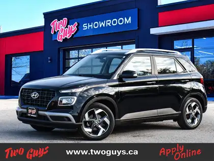 Black 2021 Hyundai Venue SUV / Crossover  Automatic