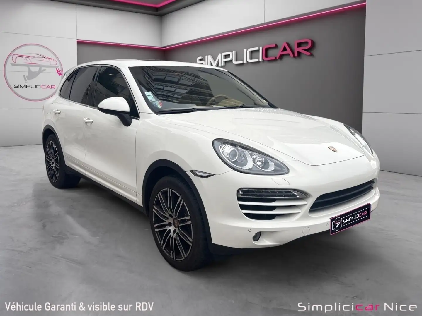 Porsche Cayenne Cayenne 3.0D V6 Tiptronic S A Blanc - 1