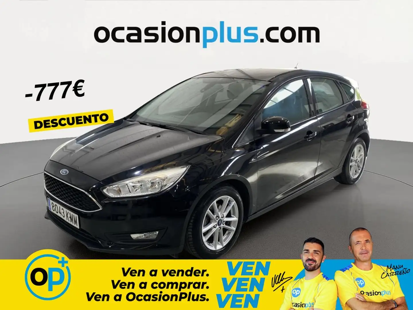 Ford Focus 1.0 Ecoboost Auto-S&S Trend+ 125 Negro - 1