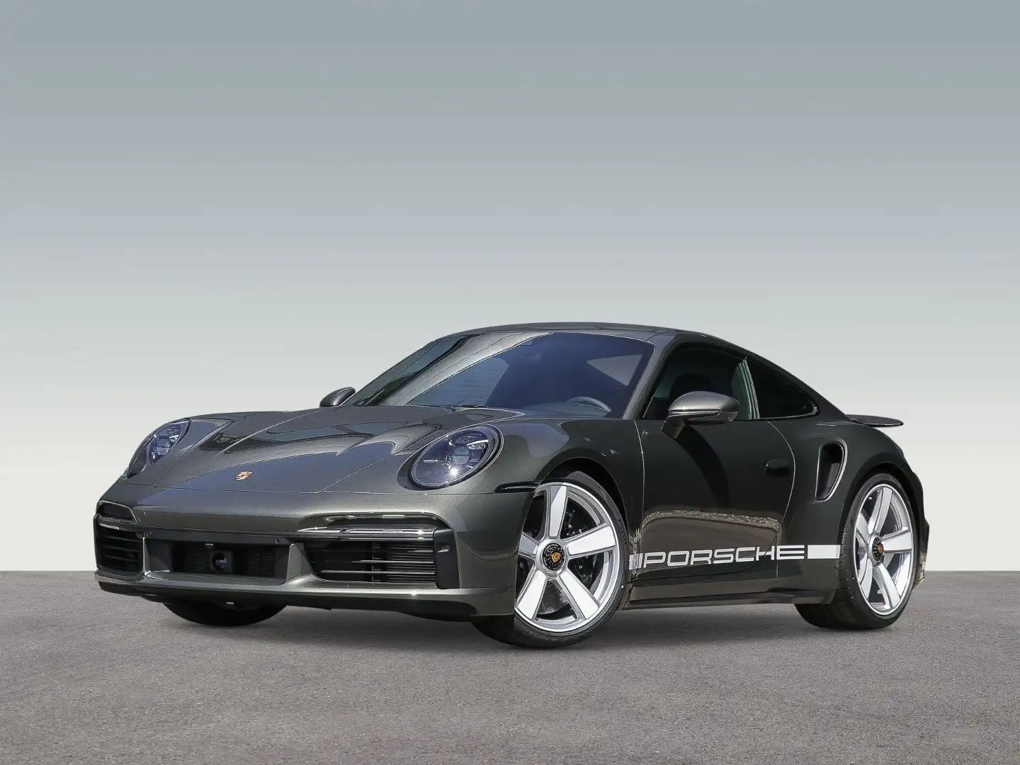 Porsche 992 911 Turbo Heritage Design Paket 50 Jahre Groen - 1