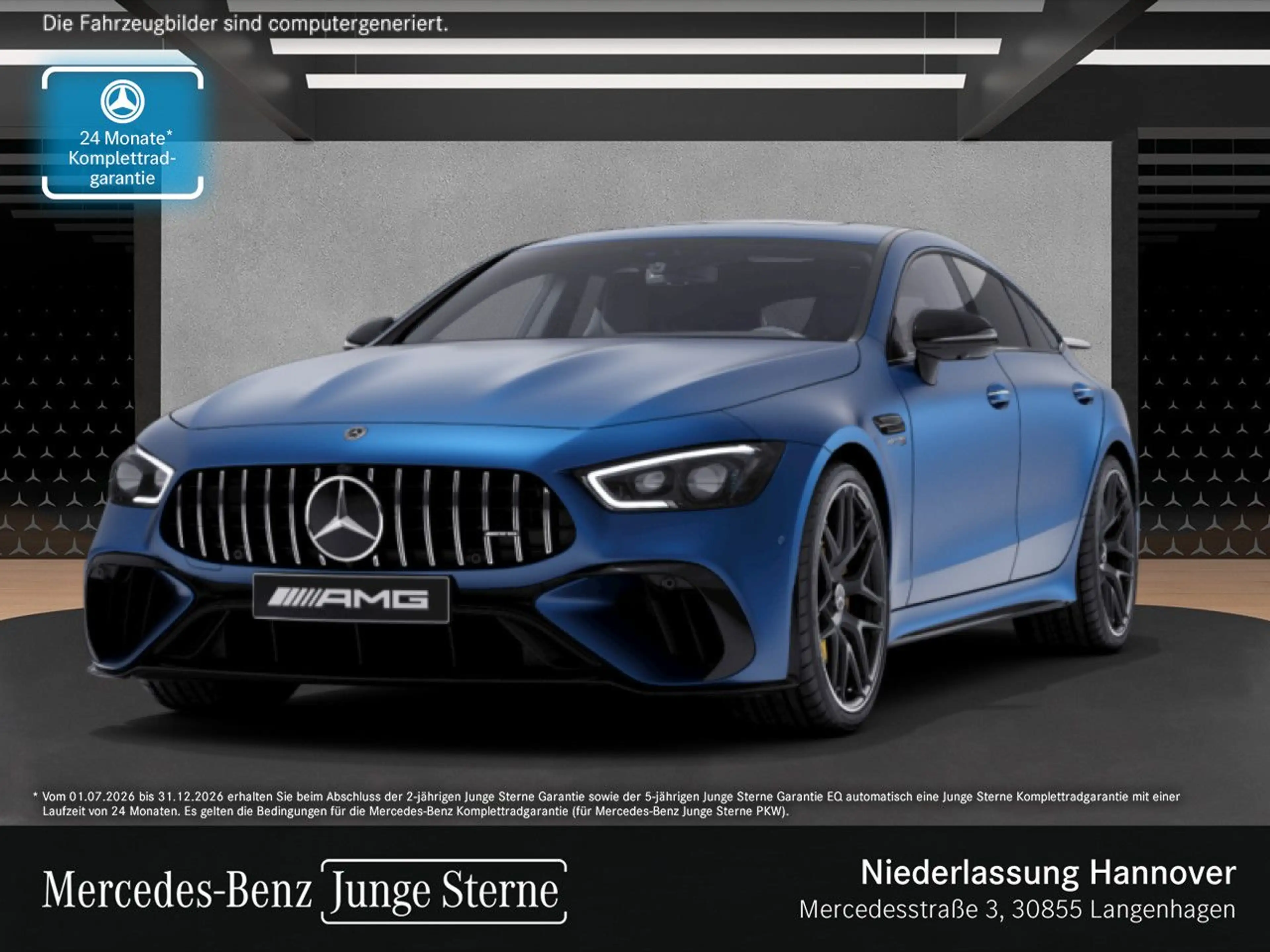 Mercedes-Benz AMG GT 63 S 4M Keramik AeroPak Perf-Sitze SHD PTS