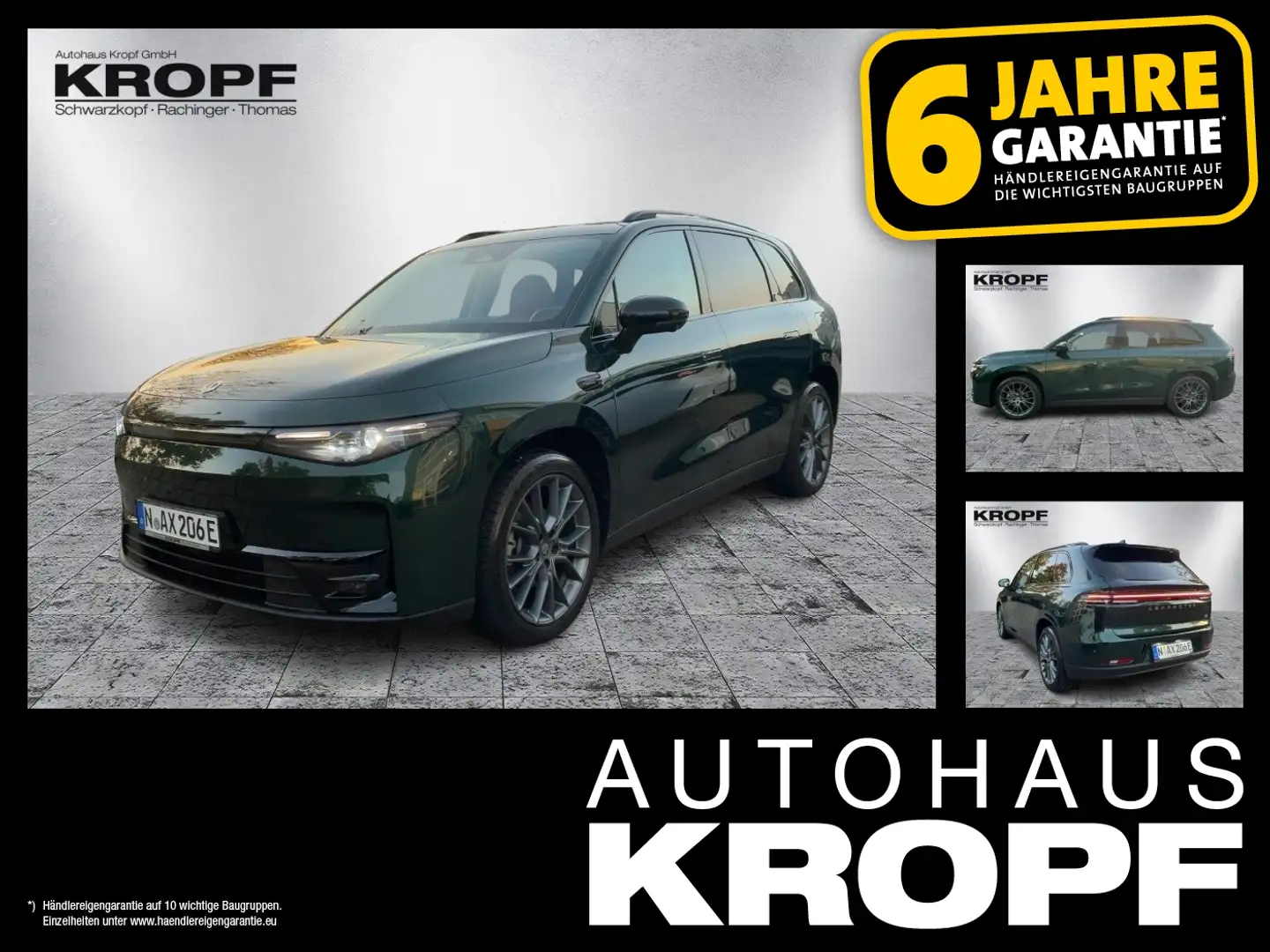 Leapmotor C10 sofort Verf. FIN ab 2,99%Panoramadach,SHZ, Vert - 1